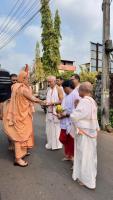 HH Swamiji's visit to Shri Bhavanishankar Temple, Puttur (24 April 2026)